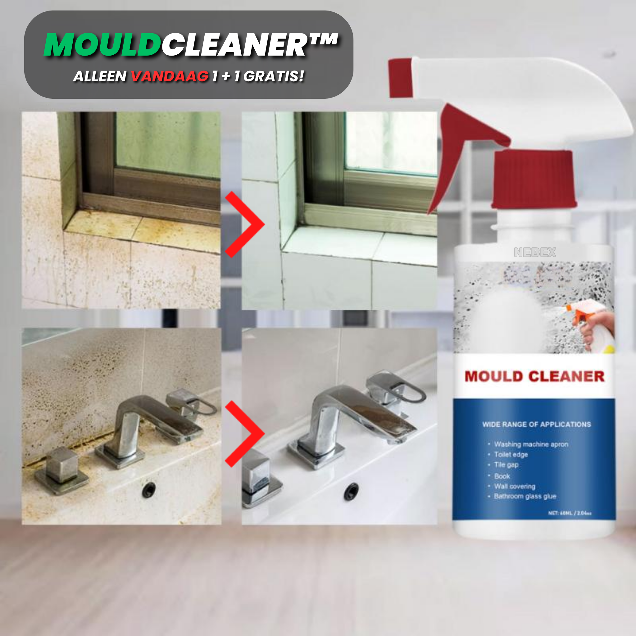 MouldCleaner™ | 1 + 1 GRATIS