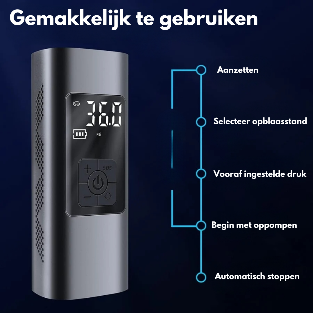 PowerPump™ | Perfect voor onderweg!