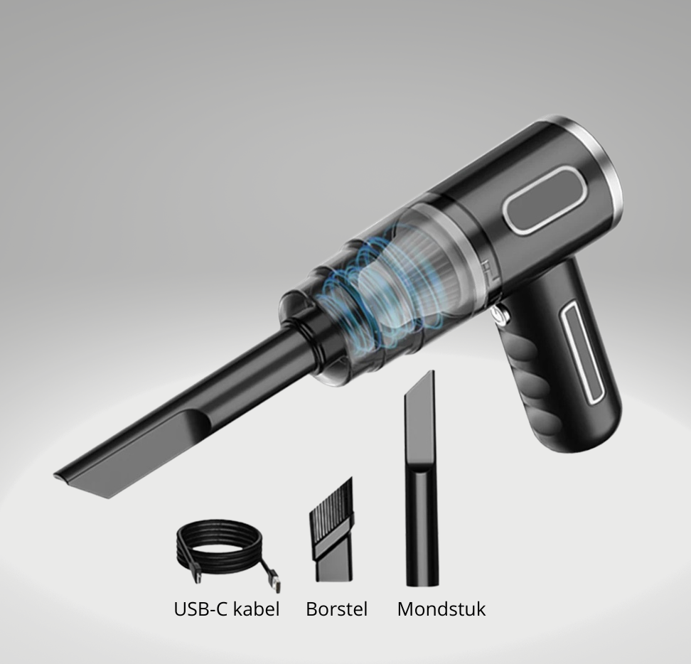 MiniVortex™ | Multifunctionele mini stofzuiger