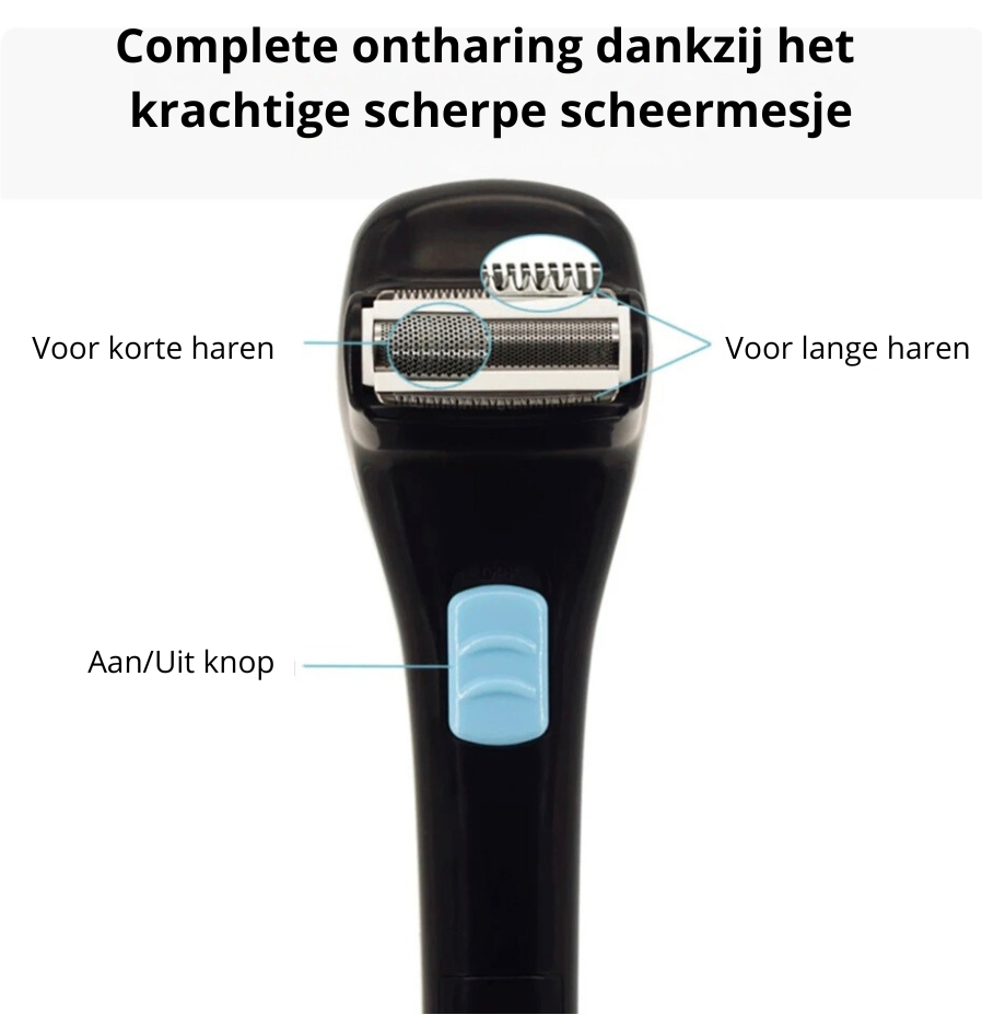 FlexiShave™ | Overal makkelijk scheren!